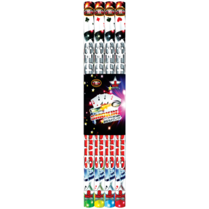 Smokin Aces – 8 Shot Roman Candles (4 Pack)