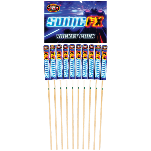Sonic FX – Whistling Rockets (10 Pack)