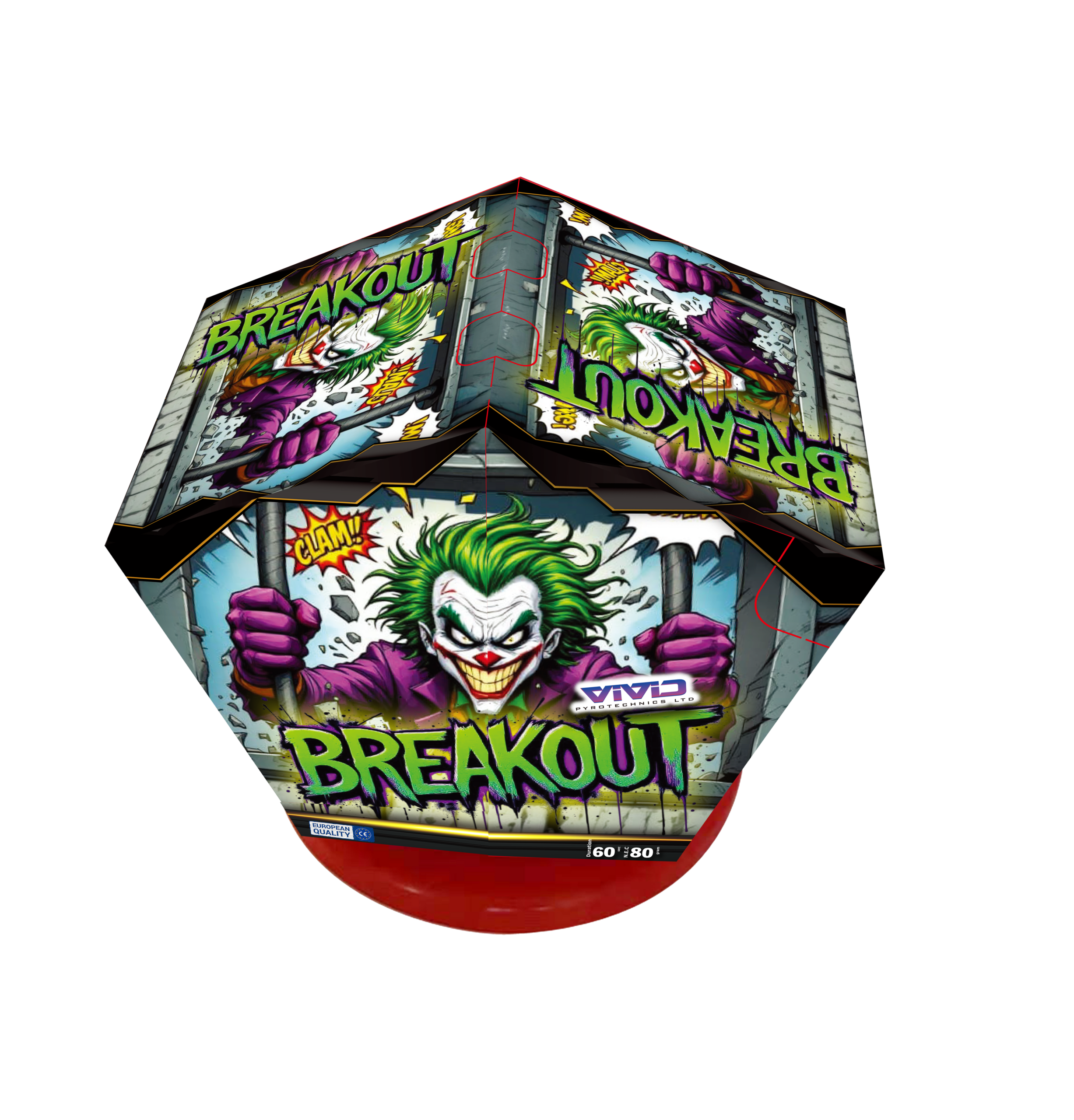 Breakout – Spinning & Opening Fountain