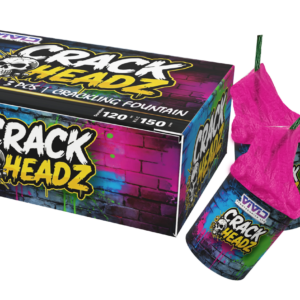Crackheadz – Crackling Ground Fountain (3 Pack)