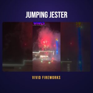 Jumping Jester – Silver Fountain with Colour Petals